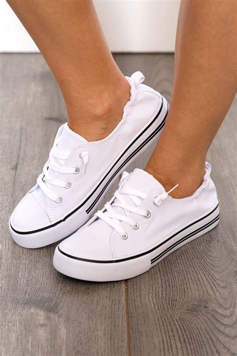 best white canvas sneakers women.